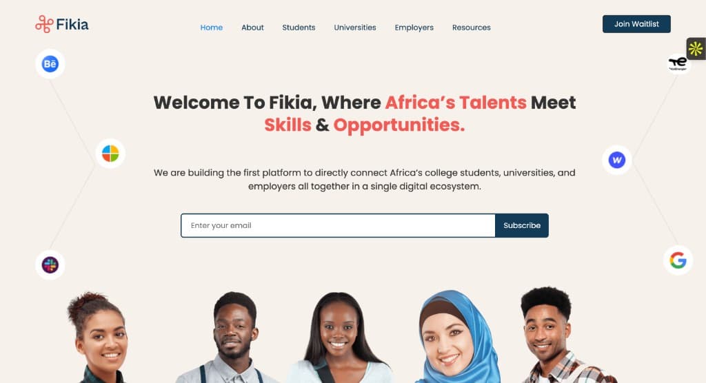 Fikia – talent & opportunity hub for African students